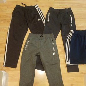 BOYS Athletic Pants, Shorts HURLEY + Med. sz 10/12